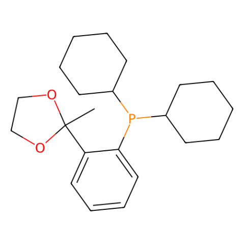 2'-(二环己基膦基)苯乙酮乙烯缩酮,2′-(Dicyclohexylphosphino)acetophenone ethylene ketal