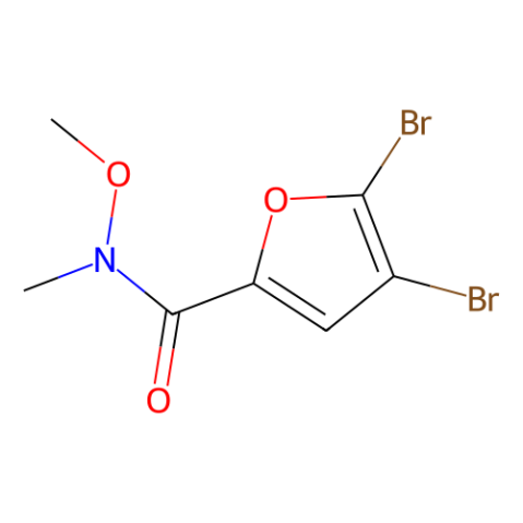 4,5-二溴-N-甲氧基-N-甲基-2-呋喃甲酰胺,4,5-Dibromo-N-methoxy-N-methyl-2-furancarboxamide