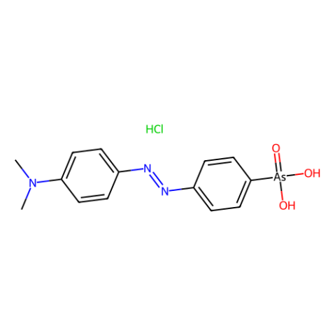 4-(4-二甲氨基苯偶氮)苯胂酸盐酸盐,4-(4-Dimethylaminophenylazo)phenylarsonic Acid Hydrochloride