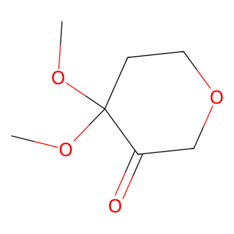 4,4-二甲氧基恶烷-3-酮,4,4-dimethoxyoxan-3-one