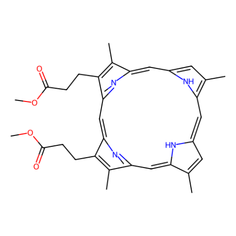 次卟啉二甲酯,Deuteroporphyrin IX, dimethyl ester