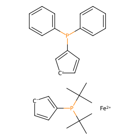 1-二苯基膦-1''-（二叔丁基膦基）二茂铁,1-Diphenylphosphino-1''-(di-t-butylphosphino)ferrocene
