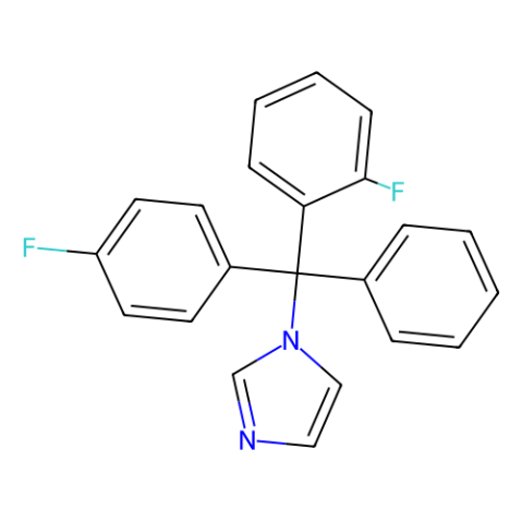 1-[(2-氟苯基)(4-氟苯基)(苯基)甲基]咪唑,1-[(2-Fluorophenyl)(4-fluorophenyl)(phenyl)methyl]imidazole