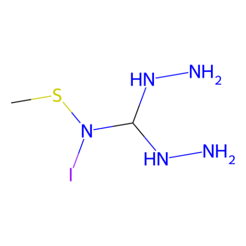 二肼基-N-碘（甲硫基）甲胺,Dihydrazinyl-N-iodo(methylthio)methanamine