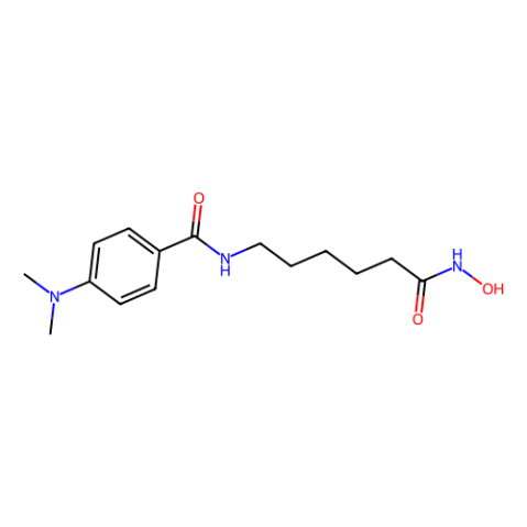 4-(二甲氨基)-N-[6-(羟氨基)-6-羰基己基]-苯酰胺,4-(dimethylamino)-N-[6-(hydroxyamino)-6-oxohexyl]-benzamide