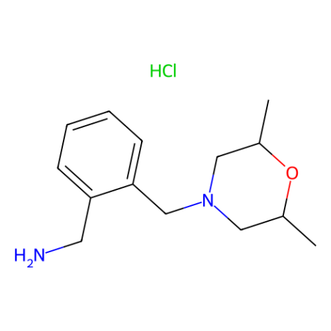 {2-[(2,6-二甲基吗啉-4-基)甲基]苯基}甲胺盐酸盐,{2-[(2,6-dimethylmorpholin-4-yl)methyl]phenyl}methanamine hydrochloride