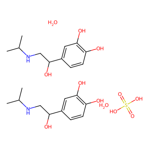 DL-異丙腎上腺素半硫酸鹽,DL-Isoproterenol Hemisulfate