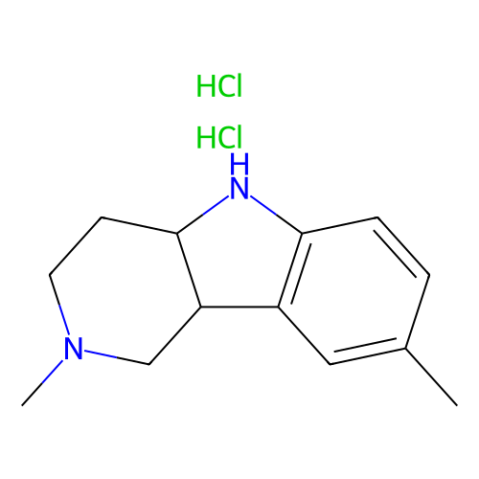 2,8-二甲基-2,3,4,4a，5,9b-六氢-1H-吡啶并[4,3-b]吲哚二盐酸盐,2,8-dimethyl-2,3,4,4a,5,9b-hexahydro-1H-pyrido[4,3-b]indole dihydrochloride