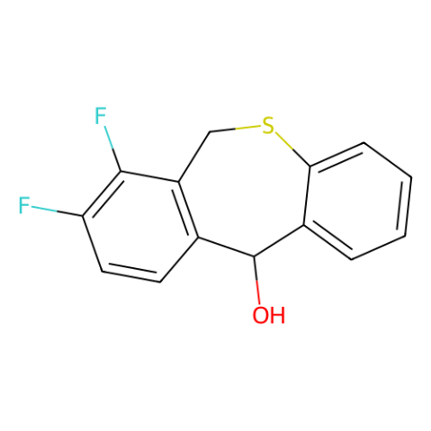 7,8-二氟-6,11-二氢二苯并[b,e]硫杂卓-11-醇,7,8-Difluoro-6,11-dihydrodibenzo[b,e]thiepin-11-ol