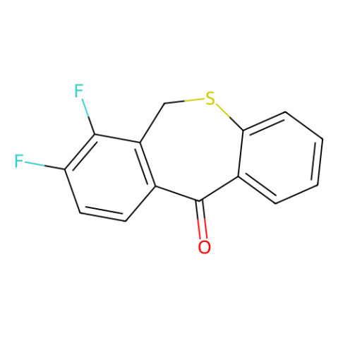 7,8-二氟二苯并[b,e]硫杂七环-11(6H)-酮,7,8-difluorodibenzo[b,e]thiepin-11(6H)-one