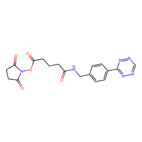 2,5-二氧基-1-吡咯烷基 5-[4-(1,2,4,5-四嗪-3-基)苄基氨基]-5-氧戊酸,2,5-Dioxo-1-pyrrolidinyl 5-[4-(1,2,4,5-tetrazin-3-yl)benzylamino]-5-oxopentanoate