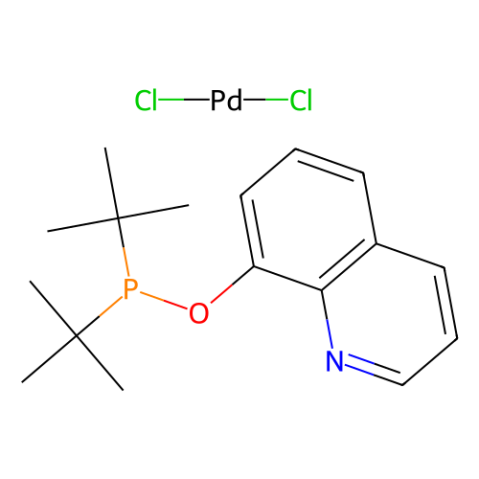 二氯[8-(二-叔-丁基膦氧基)喹啉]钯(II),Dichloro[8-(di-tert-butylphosphinooxy)quinoline]palladium(II)