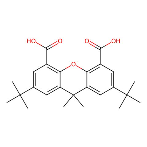 2,7-二-叔-丁基-9,9-二甲基呫吨-4,5-二羧酸,2,7-Di-tert-butyl-9,9-dimethylxanthene-4,5-dicarboxylic acid