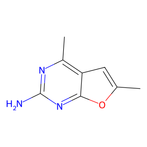 4,6-二甲基呋喃[2,3-d]嘧啶-2-胺,4,6-Dimethylfuro[2,3-d]pyrimidin-2-amine