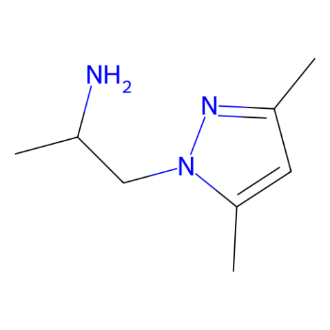 1-(3,5-二甲基-1H-吡唑-1-基)丙烷-2-胺,1-(3,5-Dimethyl-1H-pyrazol-1-yl)propan-2-amine