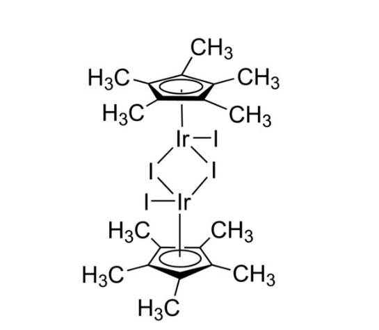 二碘(五甲基环戊二烯基)合铱(III)二聚体,Di(μ-iodo)diiodobis(pentamethylcyclopentadienyl)diiridium(III)