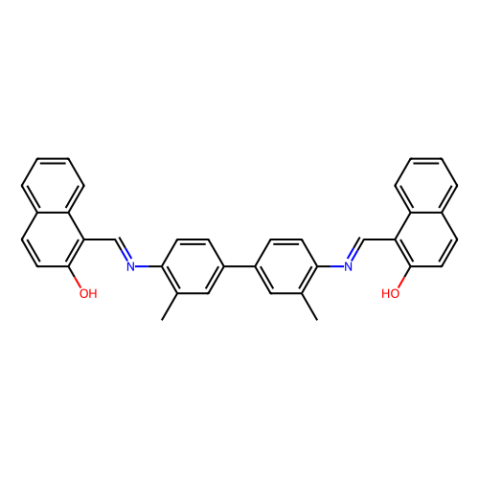 1,1'-(((3,3'-二甲基-[1,1'-联苯]-4,4'-二基)双(吖嗪基亚基))双(亚甲基亚基))双(萘-2-酚),1,1'-(((3,3'-Dimethyl-[1,1'-biphenyl]-4,4'-diyl)bis(azanylylidene))bis(methanylylidene))bis(naphthalen-2-ol)