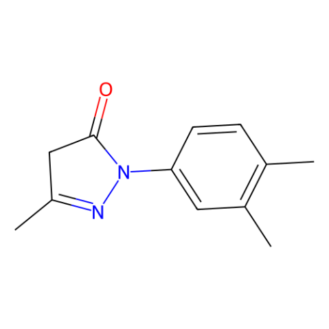 1-(3,4-二甲基苯基)-3-甲基-1H-吡唑-5(4H)-酮,1-(3,4-Dimethylphenyl)-3-methyl-1H-pyrazol-5(4H)-one