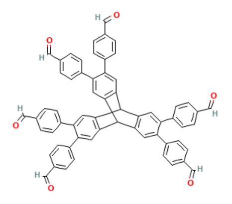 4,4',4'',4''',4'''',4'''''-(9,10-二氢-9,10-[1,2]苯并蒽-2,3,6,7,14,15-六基)六苯甲醛,4,4',4'',4''',4'''',4'''''-(9,10-Dihydro-9,10-[1,2]benzenoanthracene-2,3,6,7,14,15-hexayl)hexabenzaldehyde