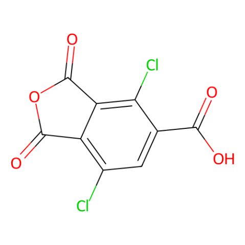 4,7-二氯-1,3-二氢-1,3-二氧代-1,3-二氢-5-异苯并呋喃羧酸,4,7-Dichloro-1,3-dioxo-1,3-dihydroisobenzofuran-5-carboxylic acid