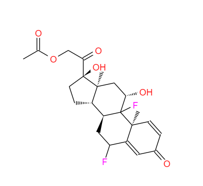 6,9-二氟泼尼松龙-21-乙酸酯,6alpha,9-difluoro-11beta,17,21-trihydroxypregna-1,4-diene-3,20-dione 21-acetate