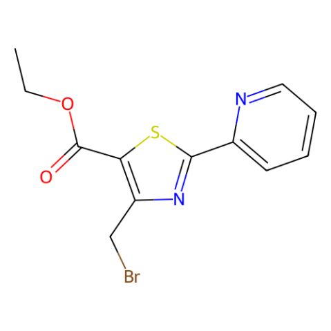 4-(溴甲基)-2-(2-吡啶基)噻唑-5-羧酸乙酯,Ethyl-4-(bromomethyl)-2-(2-pyridyl)thiazole-5-carboxylate