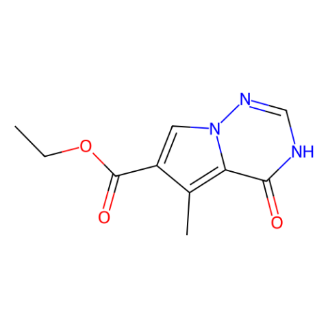 4-羥基-5-甲基吡咯烷基[1,2-f] [1,2,4]三嗪-6-羧酸酯,Ethyl 4-hydroxy-5-methylpyrrolo[1,2-f][1,2,4] triazine-6-carboxylate