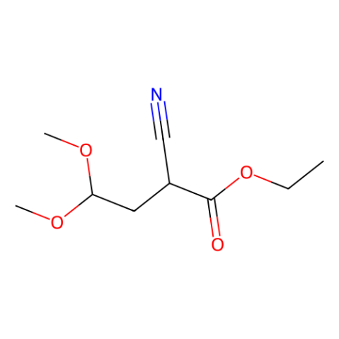 2-氰基-4,4-二甲氧基丁酸乙酯,ethyl 2-cyano-4,4-dimethoxybutanoate