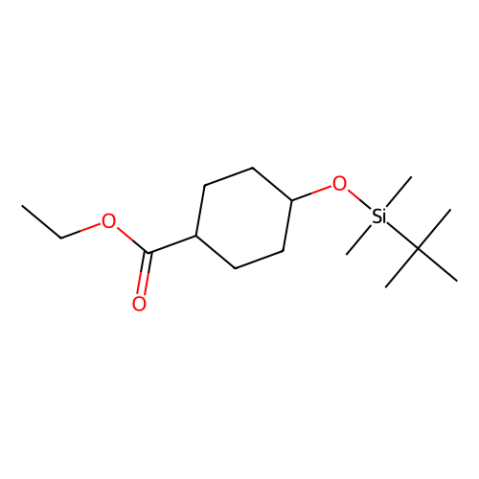 4-((叔丁基二甲基甲硅烷基)氧基)环己烷羧酸乙酯,Ethyl 4-((tert-butyldimethylsilyl)oxy)cyclohexanecarboxylate