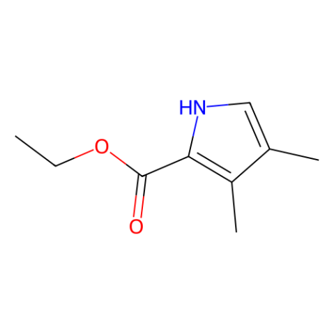 3,4-二甲基-1H-吡咯-2-羧酸乙酯,Ethyl 3,4-dimethyl-1H-pyrrole-2-carboxylate