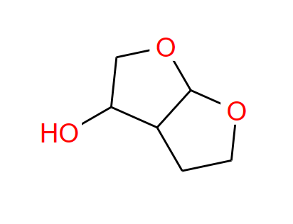 六氫-呋喃并[2,3-b]呋喃-3-醇,2,3,3a,4,5,6a-hexahydrofuro[2,3-b]furan-4-ol