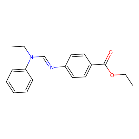 N-(乙氧基羰基苯基)-N'-乙基-N'-苯基甲脒,Ethyl 4-[[(ethylphenylamino)methylene]amino]benzoate
