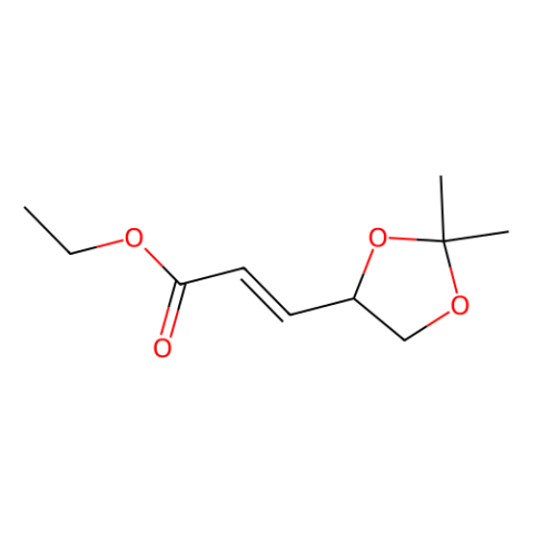 (R)-(-)-3-(2,2-二甲基-1,3-二氧环烷-4-基)-反式-2-丙烯酸乙酯,Ethyl (R)-(?)-3-(2,2-dimethyl-1,3-dioxolan-4-yl)-trans-2-propenoate