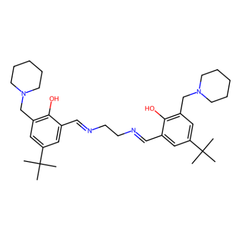 2,2'-[1,2-Ethane二yl双[(E)-(ni三lo甲基idyne)]]] 双[4-(叔-丁基)-6-(1-哌啶甲基)苯酚,2,2′-[1,2-Ethanediylbis[(E)-(nitrilomethylidyne)]] bis[4-(tert-butyl)-6-(1-piperidinylmethyl)phenol