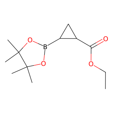 2-(4,4,5,5-四甲基-1,3,2-二氧杂硼杂环戊烷-2-基)环丙烷羧酸乙酯,Ethyl 2-(4,4,5,5-tetramethyl-1,3,2-dioxaborolan-2-yl)cyclopropanecarboxylate