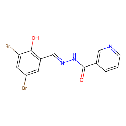 (E)-N'-(3,5-二溴-2-羥基亞芐基)煙酰肼,(E)-N'-(3,5-Dibromo-2-hydroxybenzylidene)nicotinohydrazide