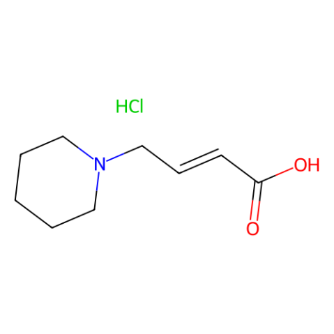 (E)-4-(哌啶-1-基)丁-2-烯酸盐酸盐,(E)-4-(Piperidin-1-yl)but-2-enoic acid hydrochloride