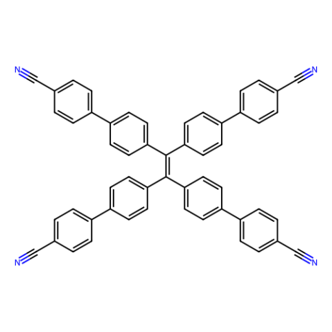 4-[4-[1,2,2-三[4-(4--氰基苯)苯基]乙基]苯基]苯甲腈,4-[4-[1,2,2-tris[4-(4-cyanophenyl)phenyl]ethenyl]phenyl]benzonitrile