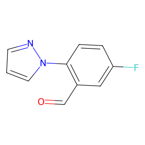 5-氟-2-(1H-吡唑-1-基)苯甲醛,5-Fluoro-2-(1H-pyrazol-1-yl)benzaldehyde