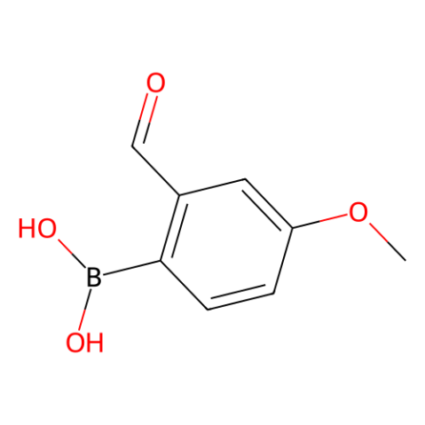 2-甲?；?4-甲氧基苯硼酸 (含不同量的酸酐),2-Formyl-4-methoxyphenylboronic Acid (contains varying amounts of Anhydride)