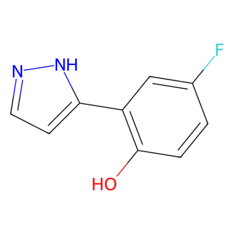 4-氟-2-(1H-吡唑-3-基)苯酚,4-Fluoro-2-(1H-pyrazol-3-yl)phenol