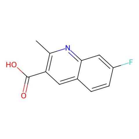 7-氟-2-甲基-3-喹啉羧酸,7-Fluoro-2-methylquinoline-3-carboxylic acid