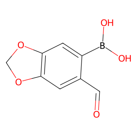 (2-甲酰基-4,5-亚甲基二氧基)苯基硼酸,(2-Formyl-4,5-methylenedioxy)phenylboronic acid
