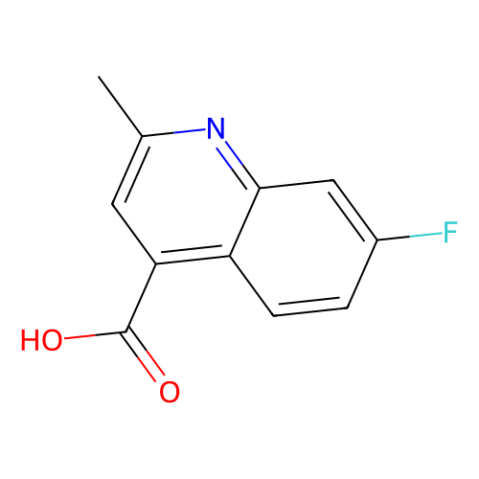 7-氟-2-甲基喹啉-4-羧酸,7-fluoro-2-methylquinoline-4-carboxylic acid