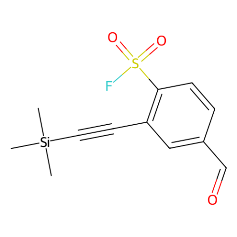 4-甲酰基-2-((三甲基甲硅烷基)乙炔基)苯磺酰氟,4-Formyl-2-((trimethylsilyl)ethynyl)benzenesulfonyl fluoride
