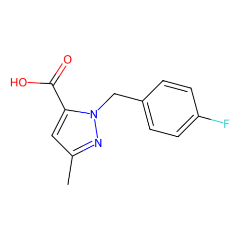 1-(4-氟苄基)-3-甲基-1H-吡唑-5-羧酸,1-(4-Fluorobenzyl)-3-methyl-1H-pyrazole-5-carboxylic acid