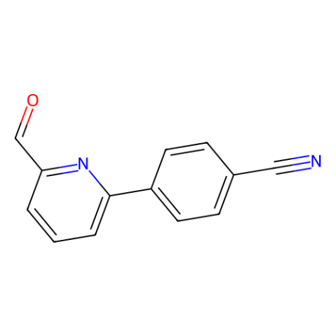 4-(6-甲酰基吡啶-2-基)苯甲腈,4-(6-Formylpyridin-2-yl)benzonitrile