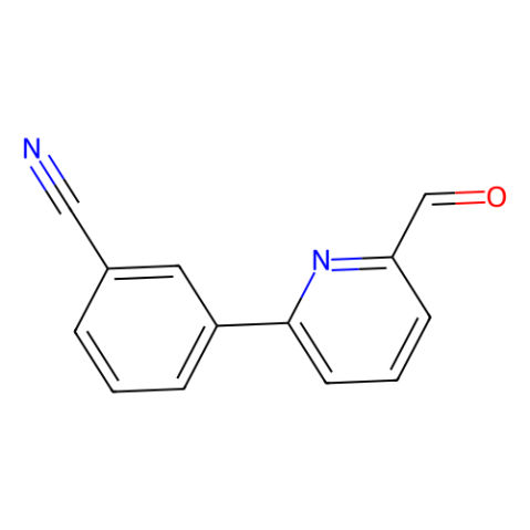 3-(6-甲?；拎?2-基)苯并腈,3-(6-Formylpyridin-2-yl)benzonitrile