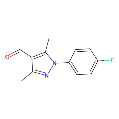 1-(4-氟苯基)-3,5-二甲基-1H-吡唑-4-甲醛,1-(4-Fluorophenyl)-3,5-dimethyl-1H-pyrazole-4-carbaldehyde