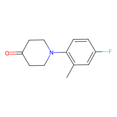 1-(4-氟-2-甲基苯基)piperi二n-4-one,1-(4-Fluoro-2-methylphenyl)piperidin-4-one